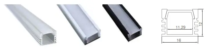 namron 3234681 LED Strip Instruction- ALUMINIUM PROFIL 2