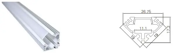 namron 3234681 LED Strip Instruction- ALUMINIUM PROFIL 4