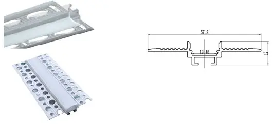 namron 3234681 LED Strip Instruction- ALUMINIUM PROFIL 7