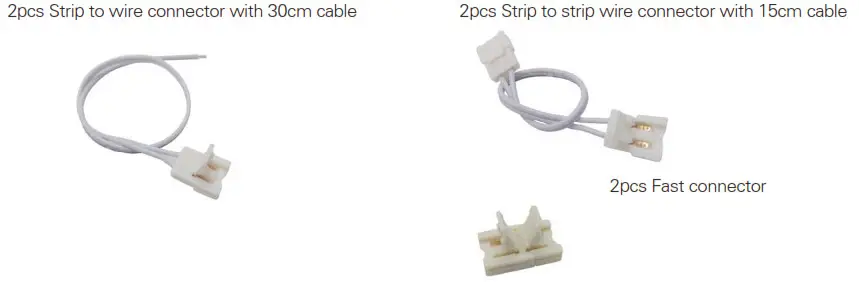 namron 3234681 LED Strip Instruction- Fast connector 2