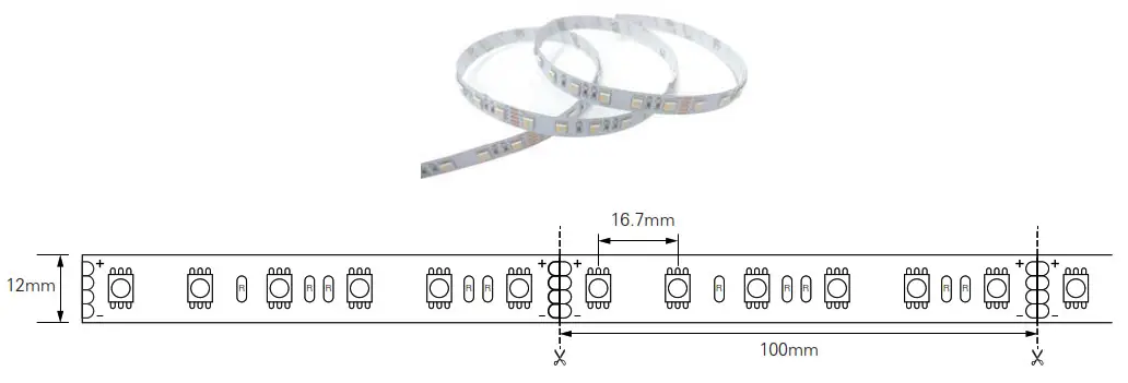 namron 3234681 LED Strip Instruction- LED Strip 24V 5m