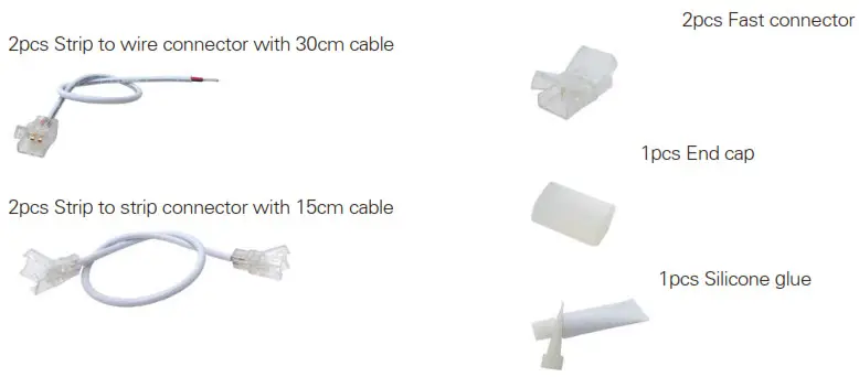 namron 3234681 LED Strip Instruction- connector 2