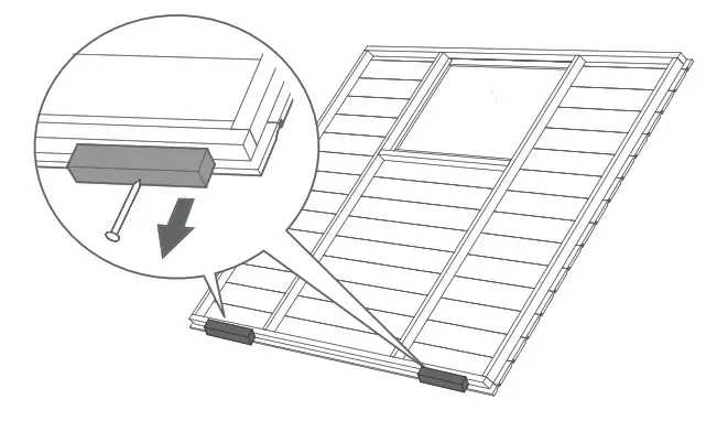 Mercia Garden OSB Apex - Pre Assembly 1