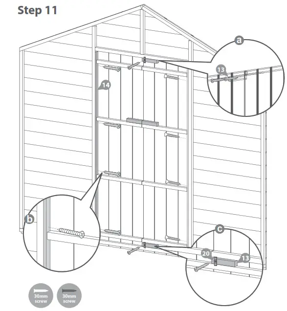 Mercia Garden OSB Apex - Step 11