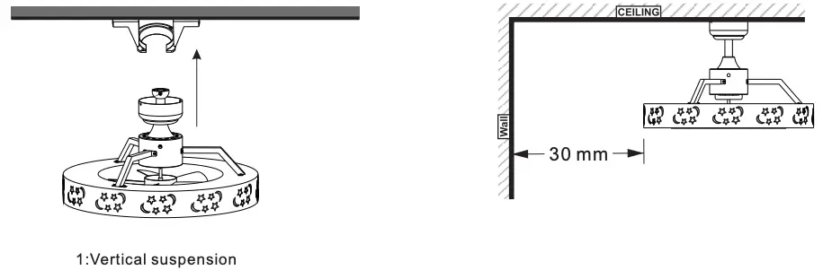 install downrod assembly continued
