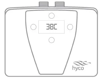 hyco IN30T Ara Instantaneous Inline Water Heater Instruction Product