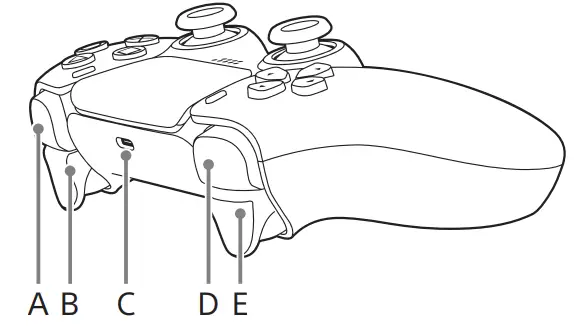 SONY CFI-ZCT1G P5 DualSense Wireless Ultimate Controller - Top