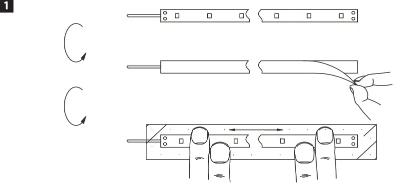 anslut 017146 LED Strip- 1