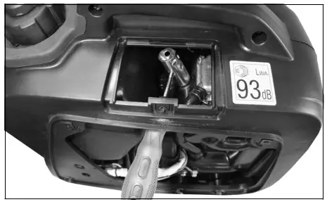 Clarke IG950D Leisure Inverter Petrol Generator - ark plug box