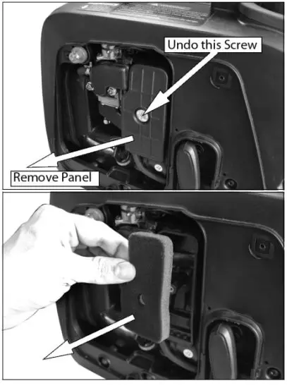 Clarke IG950D Leisure Inverter Petrol Generator - screw