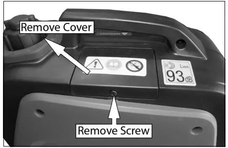 Clarke IG950D Leisure Inverter Petrol Generator - top maintenance