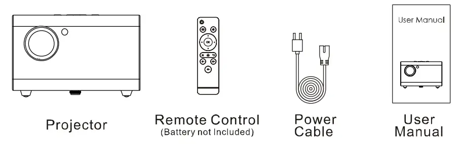 Sichuan Coolux Technology V509 Projector - fig