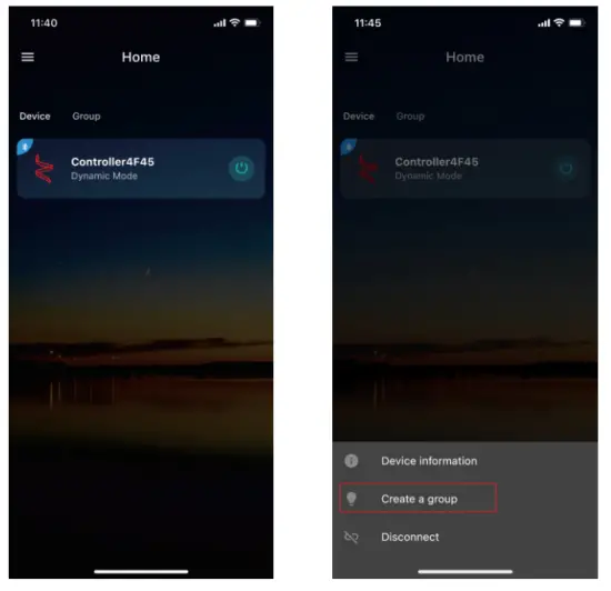 Raoping Ruhu Technology N272U RGB Light Strip Controller - app1