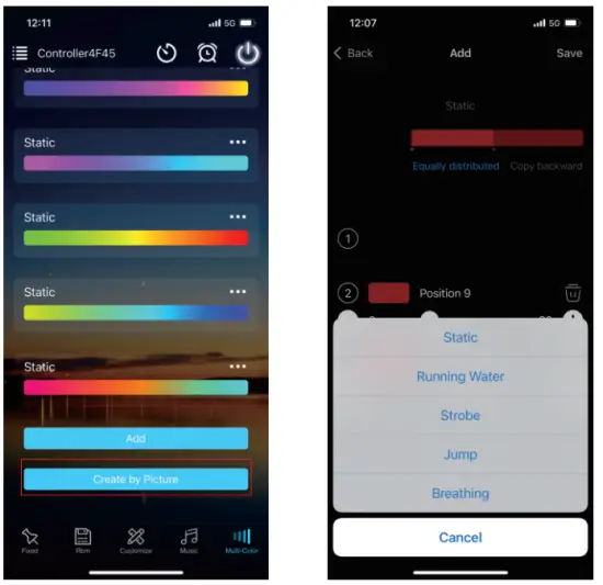 Raoping Ruhu Technology N272U RGB Light Strip Controller - app10