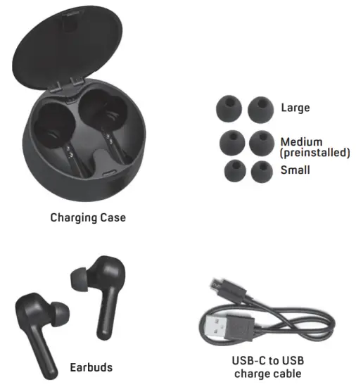 OUTDOOR TECH Ravens True Wireless Noise Cancelling Earbuds - fig