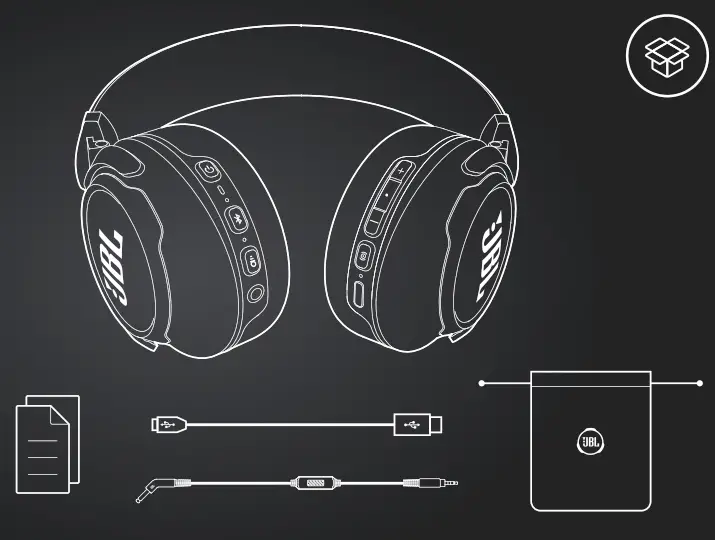 JBL CLUB 700 BT - Headphone, cables