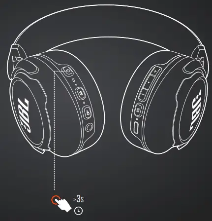 JBL CLUB 700 BT - Headphone power