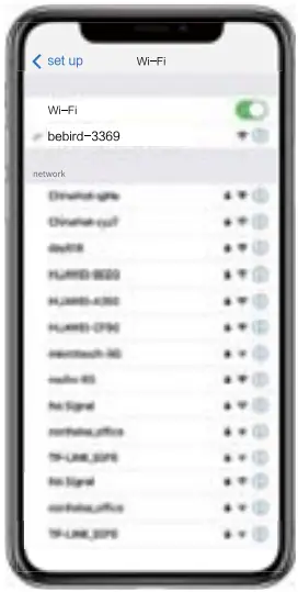 Connect product WiFi