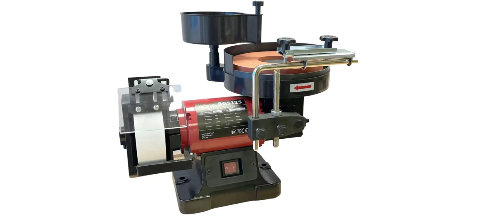 Lumberjack Bgs125 250w Wet And Dry Bench Grinder User Manual