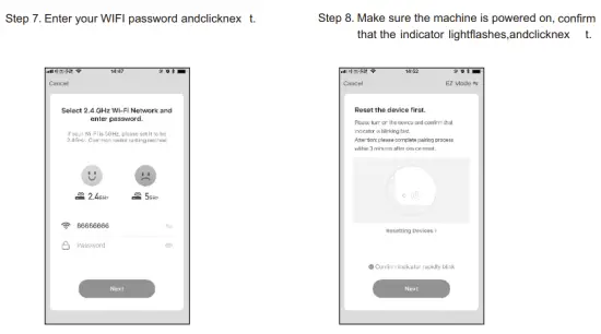 TCL KJ200F-A4 Air Purifier - password