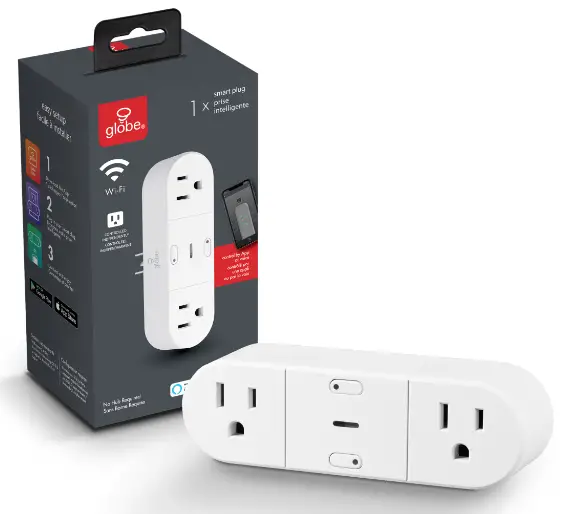 globe 50020 WiFi Smart Plug Instruction PRO