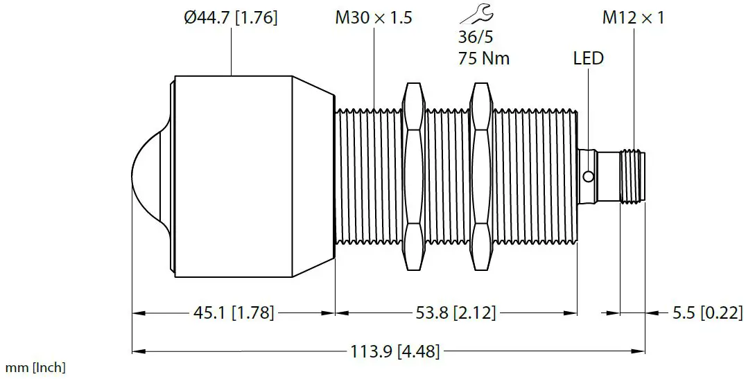 TURCK-DRXXX-M30E-Radar-Distance-Sensors-FIG10