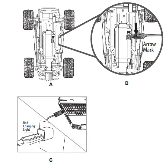 POWER CRAZE Shift 24 High Speed RC Buggy - figure 1