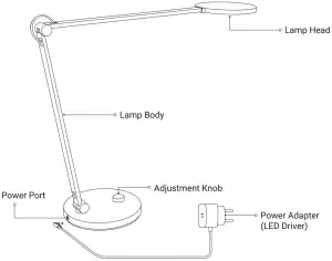 Using the Lamp - Connect to Power Supply