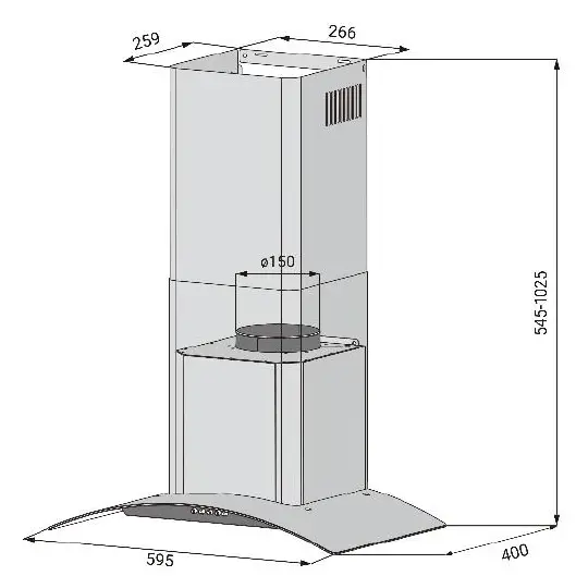 CIARRA CBC6S506 Class A Extractor Hood 60cm Kitchen Hood-1