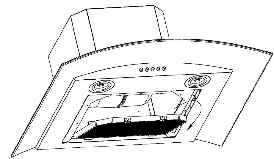 CIARRA CBC6S506 Class A Extractor Hood 60cm Kitchen Hood-20