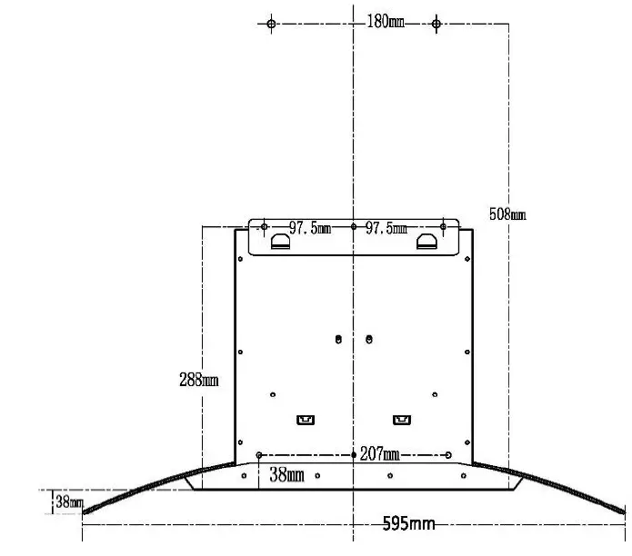 CIARRA CBC6S506 Class A Extractor Hood 60cm Kitchen Hood-7