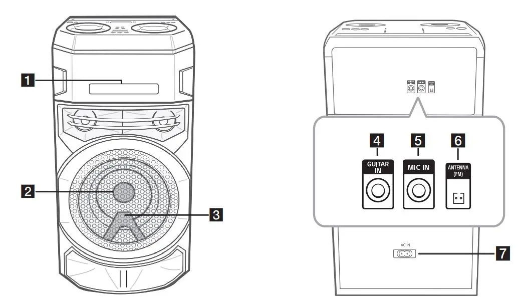 LG ON66 Mini Hi-Fi Audio 3