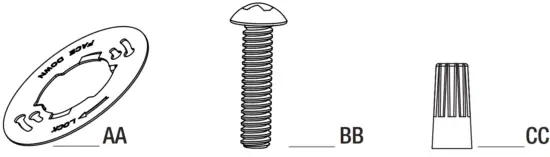 HAMPTON BAY 504081010 Round Coastal Light - HARDWARE