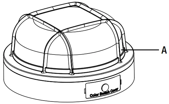 HAMPTON BAY 504081010 Round Coastal Light - PAcKAGE cONTENTS