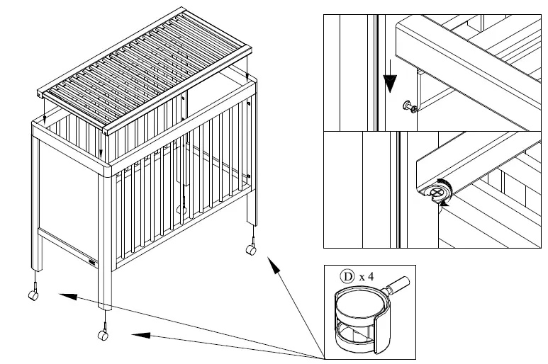TROLL 000641 Lukas Mini Cot fig 6
