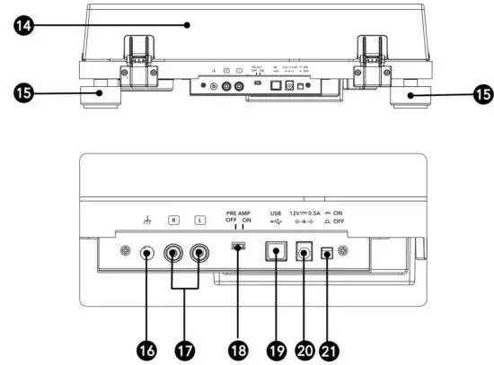 sonoro SO 2000 PLATTEN SPIELER TURNTABLE - fig3