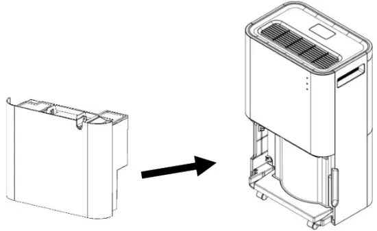 HOMEDEPOT MRS-LKEX-66AAK 50-Pint Portable Dehumidifier - Fig 4