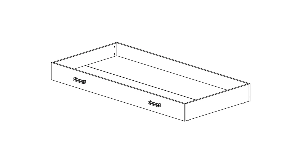 Gami G84-400 Option Tiroir 190 Particleboard Instruction Manual
