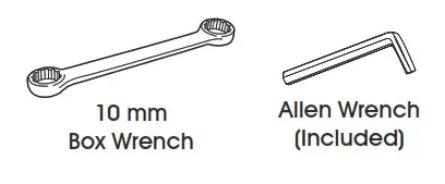 ULINE Industrial Platform Scale TOOLS NEEDED