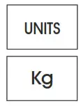 UNITS or Kg