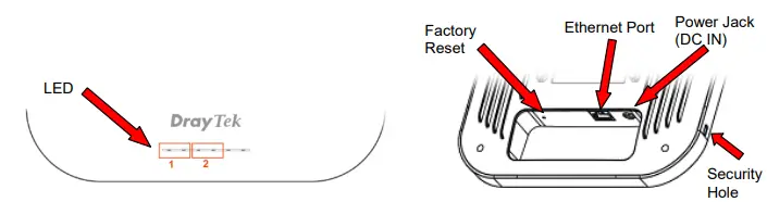 DrayTek VigorAP 1060C High Performance 11ax Ceiling AP-fig3