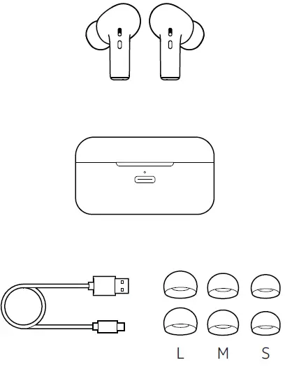 NOKIANOKIA E3500 Essential True Wireless Earphones FIG 1 E3500 Essential True Wireless Earphones FIG 1