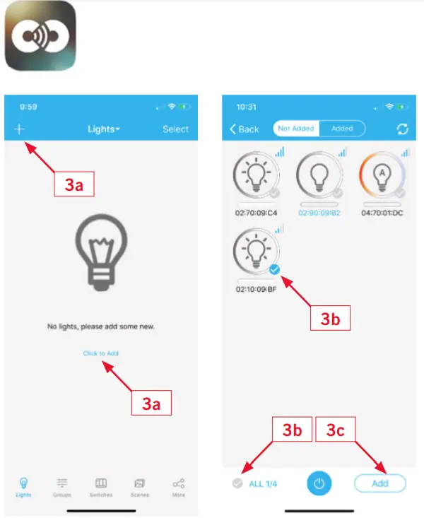 KEYSTONE KTSL-FC1-UV-KO Bluetooth Wireless Fixture Controller 3