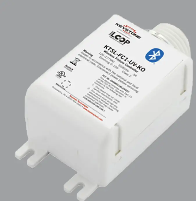 KEYSTONE KTSL-FC1-UV-KO Bluetooth Wireless Fixture Controller