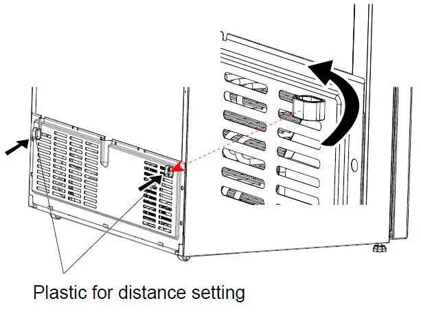 SHARP SJ-BA35CHDIE-EU No Fros A ++ 564 Liters Combined Refrigerator 1