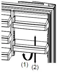 SHARP SJ-BA35CHDIE-EU No Fros A ++ 564 Liters Combined Refrigerator 25