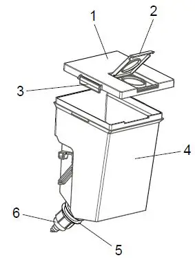 SHARP SJ-BA35CHDIE-EU No Fros A ++ 564 Liters Combined Refrigerator 4