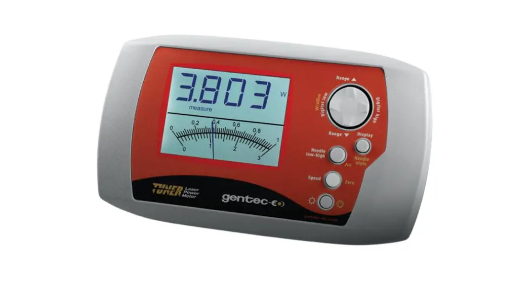 Gentec-eo Eo 101741 Tuner Power Monitor With Needle User Manual