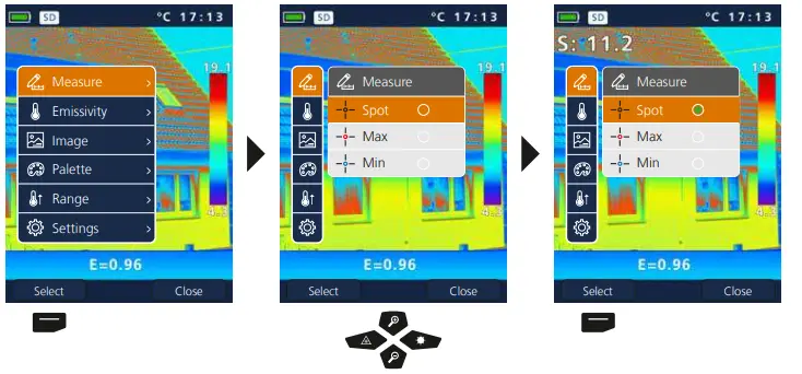 Laserliner 082.083A ThermoCamera Compact Plus Pro-17