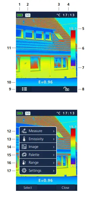 Laserliner 082.083A ThermoCamera Compact Plus Pro-2